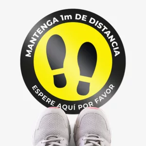 Impresión Adhesivo Láminado en Floor Graphic — Adhesivos ChileImprime