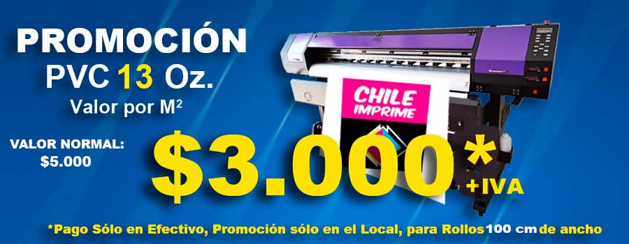 Lona PVC Alta Definición Hasta 1.60cm - La Imprenta más económica en  Santiago - Metro El Parrón