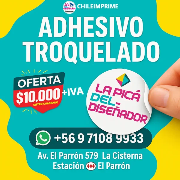Adhesivo Troquelado