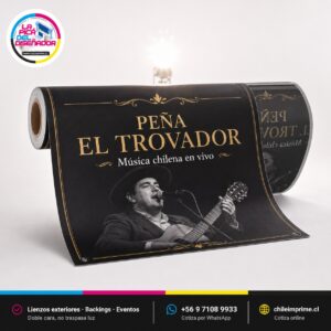 Impresión Tela PVC Blackout — Lienzos Doble Cara Sin Traspaso de Luz