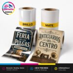 Impresión Adhesivo Brillante y Mate