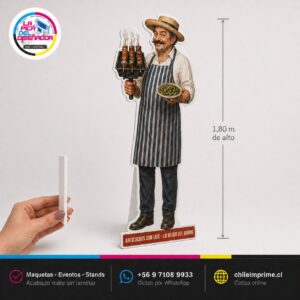 Foam 5mm Recortado a Medida — Figuras Mate, Maquetas y Eventos — Impresión de Figuras Recortadas en Sintra y Foam ChileImprime