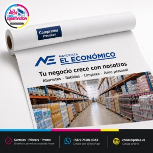 Impresión Comprinter Sintético por Metro Cuadrado — Carteles Mayoristas
