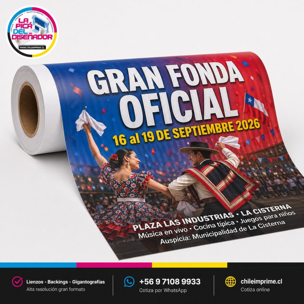 Impresión Tela PVC Alta Definición — Lienzos, Letreros y Gigantografías